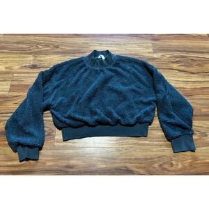 Fabletics Malia Polar Fleece Pullover Teal Women’s Size Small Activewear